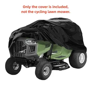 1pc Heavy-Duty Riding Lawn Mower Cover, Outdoor Garden Mower Cover- Suitable for Heavy-duty Outdoor Lawn Mowers.