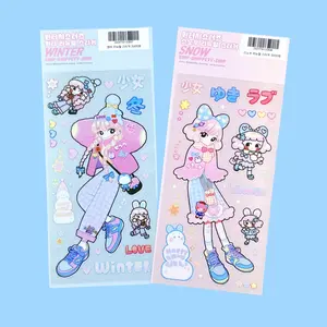 Leenahoo Winter Sisters Sticker Sheets