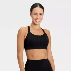 Women's High Support Front Zip Bra - All In Motion