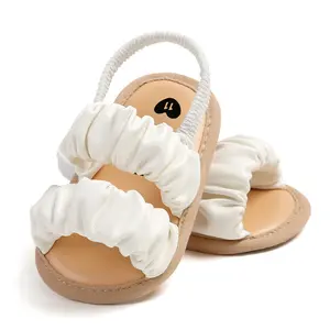 Infant Baby Girls Summer Sandals Cute Anti-Slip Soft Sole Princess Shoes Beach Slipper Toddler First Walkers Shoes