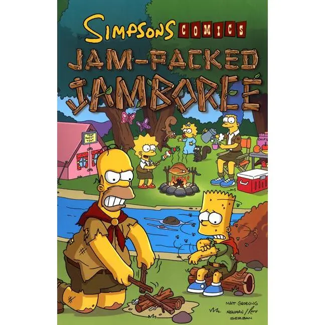 Simpsons Comics Jam-Packed Jamboree by Matt Groening [Paperback Book]