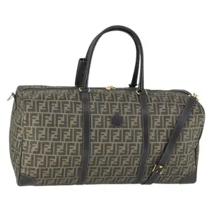 Pre-owned FENDI FINAL SALE Travel Bags Zucca Travel Bag