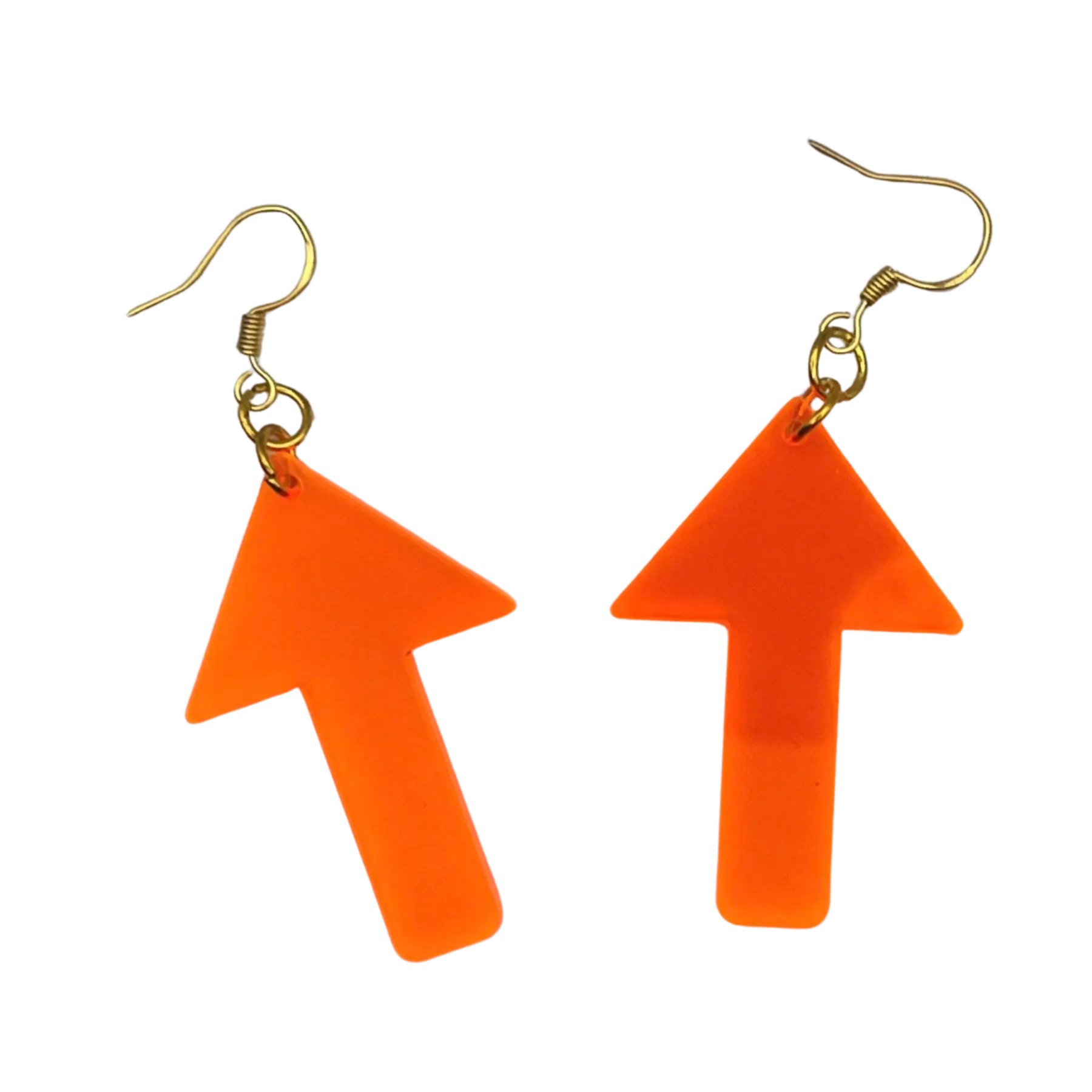 Translucent Up Arrow Earrings