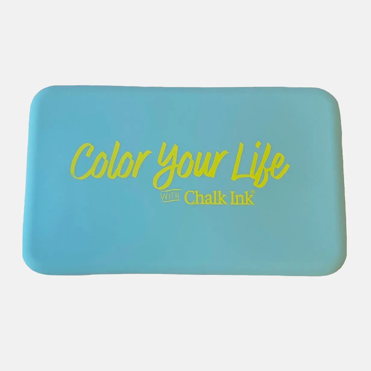 Misty Blue Silicone Zipper Clutch Bag