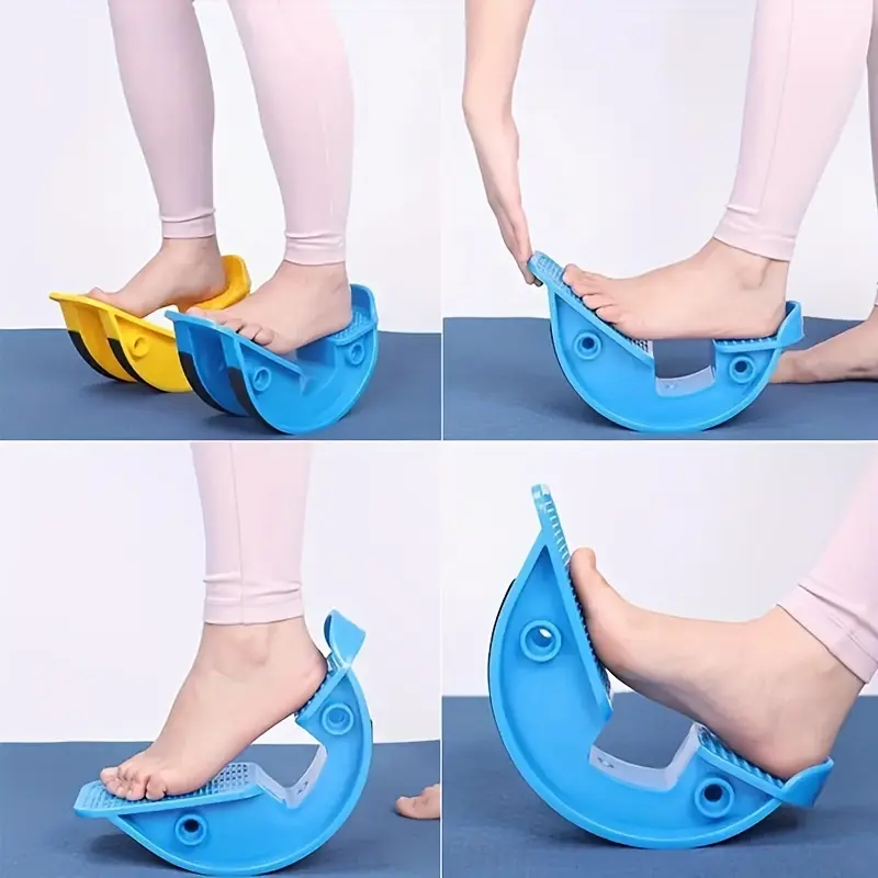 1count Yoga Stretching Wheel, Home Fitness Leg Ankle & Foot Stretcher