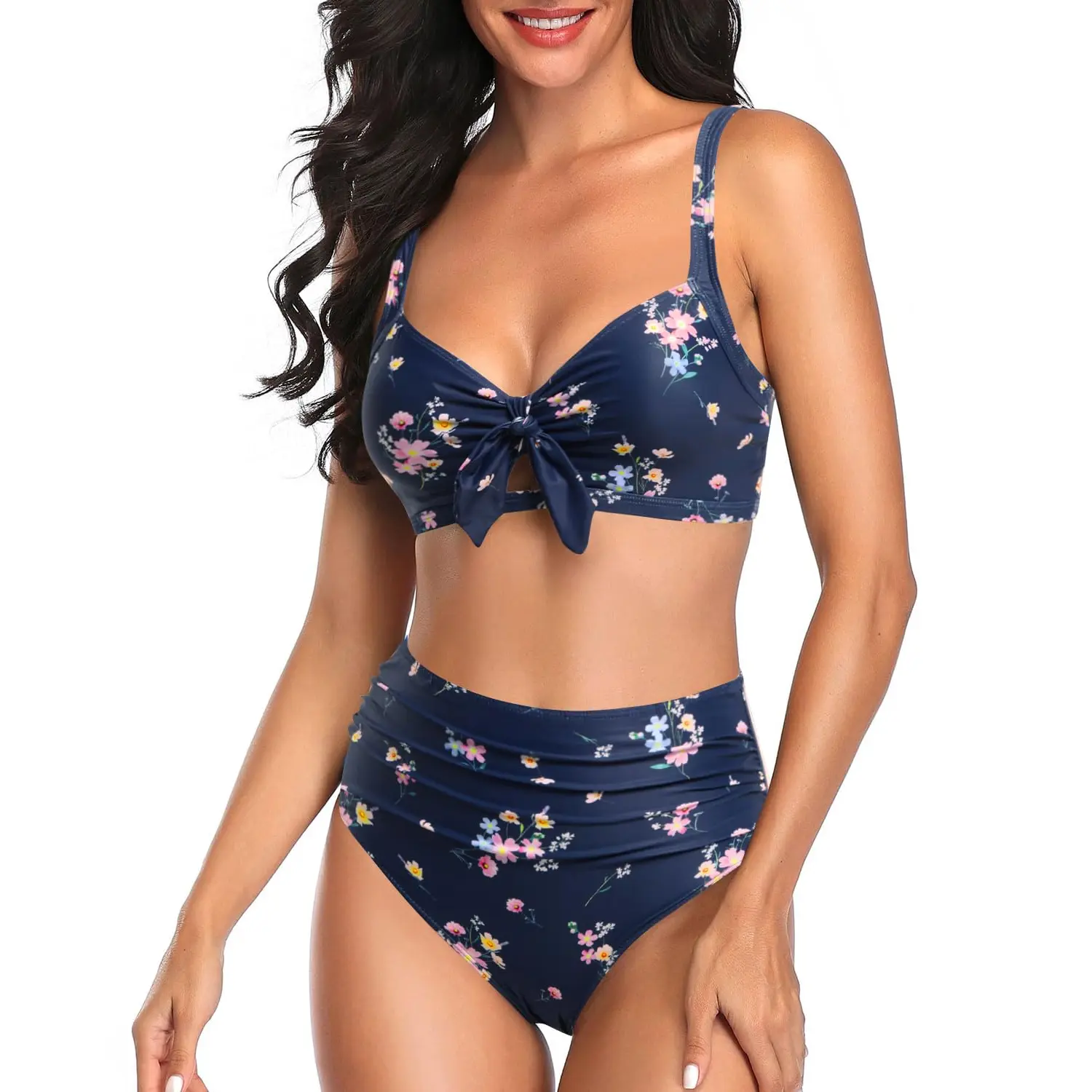Navy Floral