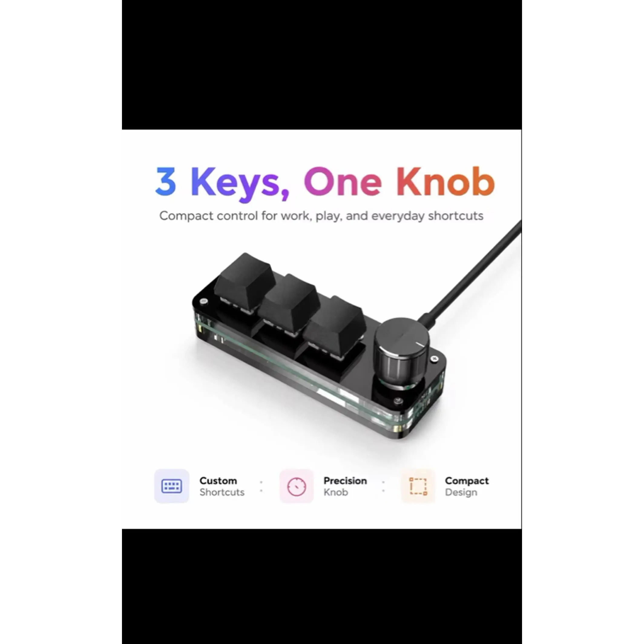 Sikaicase Compact & Portable Macro Keypad
