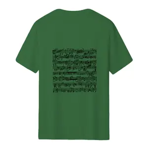 Green Shirt 100% Cotton Casual Graphic Print T-shirt Women Men Short Sleeve Top Graphic Tee 180g summer