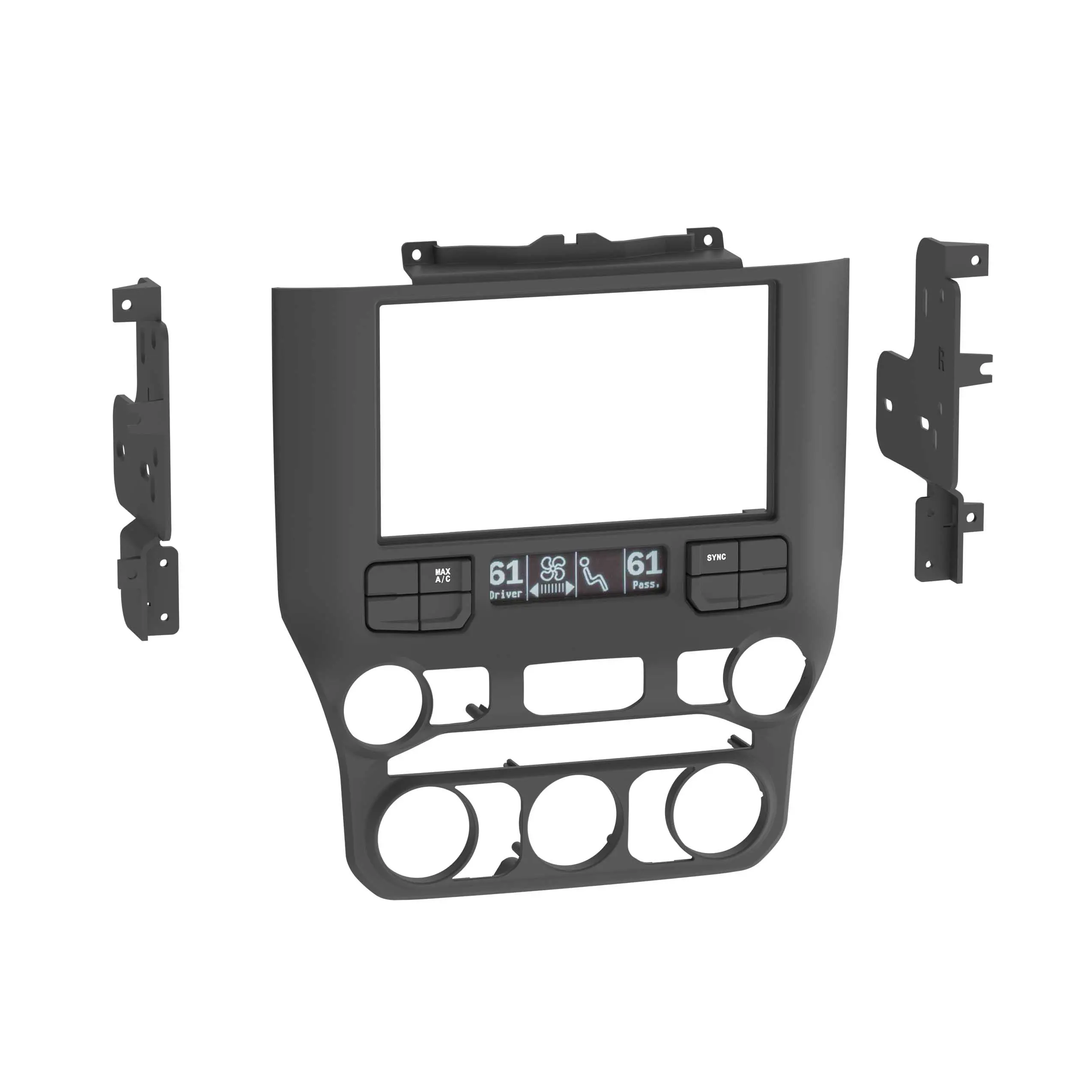 Metra 107-CH6B Ram Truck Radio Dash Kit with Axxess Interface 2019-2024