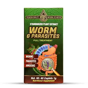 Suplemento Saca Lombrices Supplement 60 Caplets