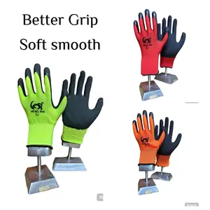 Better Grip 8 Pairs Soft Smooth Work Gloves - Available in Multi color, Safety Gloves