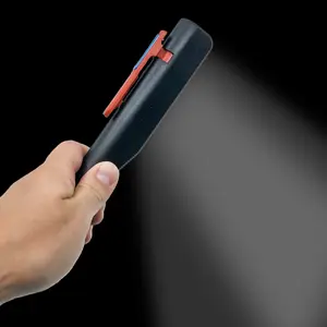 Magnetic Cliplight Dual Led - 2 lights in 1 400 Lumen flood light, 200 Lumens Spotlight - LED Pocket Flashlight with Magnetic Swivel Clip - Compact pen light, LED Worklight, Magnetic Pocket Clip