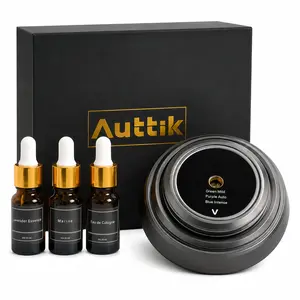 Smart Car Fragrance, Air Fresheners, New Smell Experience By Ultrasonic Mist, Features Automatic Power-off and Timer Functions, Natural Fragrance, With Lighting, Includes 3 Handmade Fragrance Oils, FatherDayGift