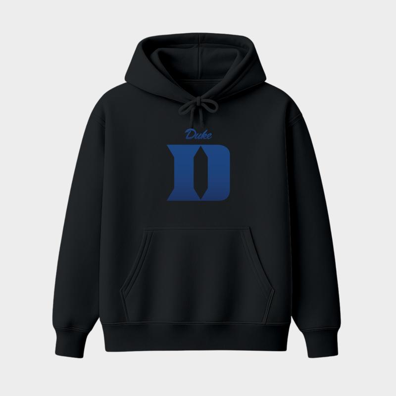 Vintage Duke Inspired University Hoodie For Men Women, Retro Collegiate Graphic Sweatshirt, Unisex Streetwear Pullover, Cozy Game Day Fan Gift Top