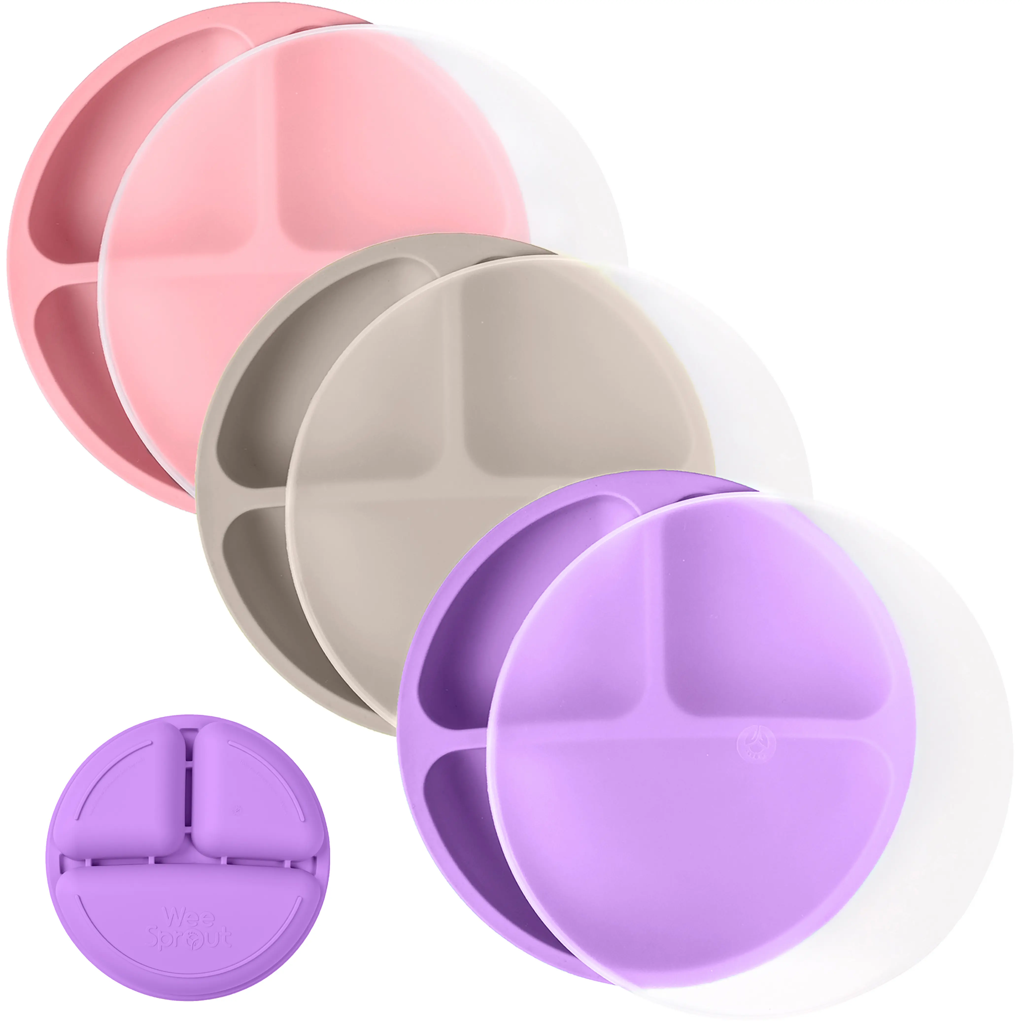 Bright Light Gray/Pink/Purple