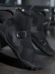 Unisex High-Top Training Shoes, Adjustable Straps, Non-Slip Sole, Ideal for Outdoor Hiking, Gym, Yoga, Indoor Sports, Comfortable & Breathable