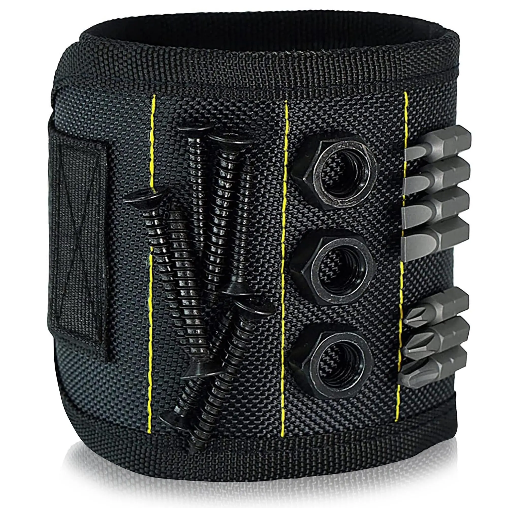 Magnetic Hand Grip Tool - Universal Fit Sturdy Plastic Multitool Accessory for Hands-Free Hold, Effortless Retrieval of Screws, Nails, Drilling Bits - Compact Durable for DIY Projects, Handyman Use