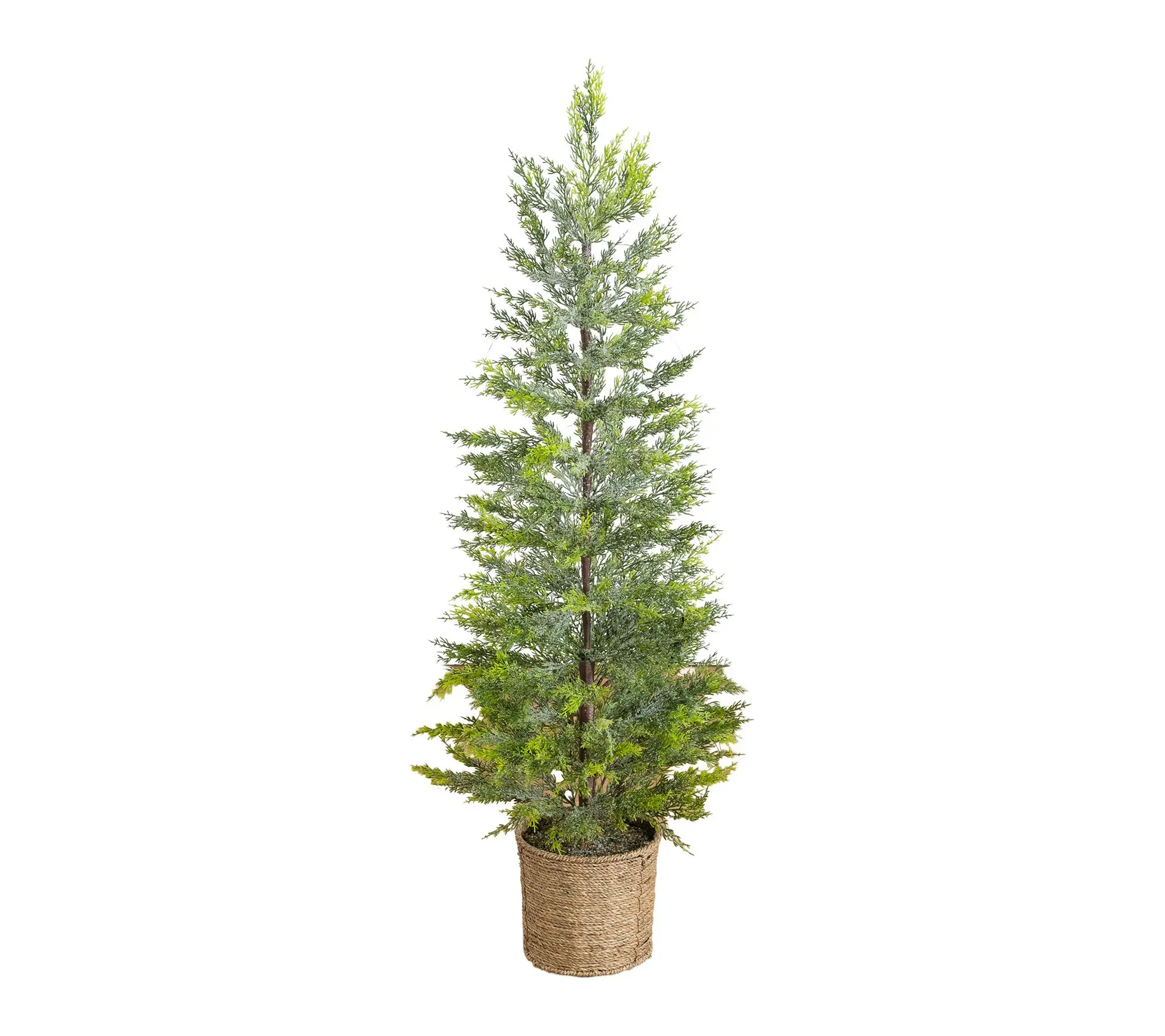 4-ft Christmas Tree with 120 LED Lights by Nearly Natural