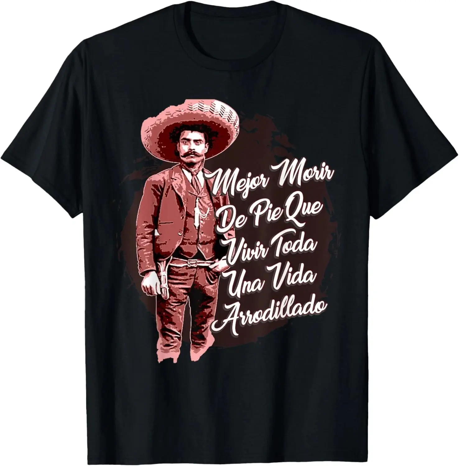 Emiliano Zapata Mexican Revolution General Hero T-Shirt T-Shirt