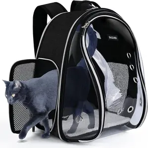 BAGLHER Pet Backpack Bubble - Airline Approved Carrier Backpack for Small Cats, Dogs, Rabbits, Lizards, Capsule Bag for Outdoor Travel, Hiking, Purple Go Bag, Travel Essentials, Outdoorfun, Lightweight