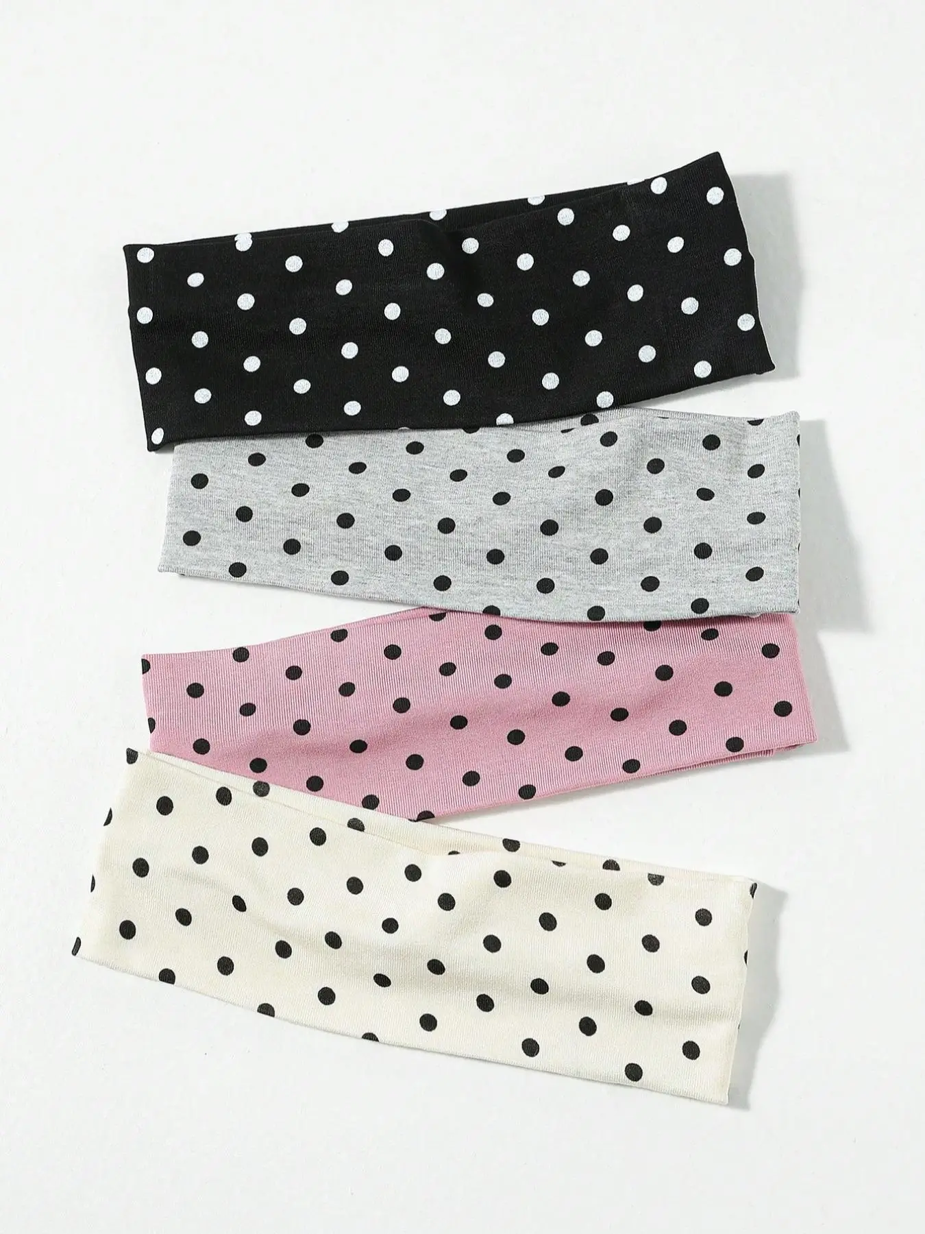 Polka Dot Pattern Hair Band, Casual Simple Hair Accessories for Women & Girls, Minimalist Headwear Suitable for Thick Hair