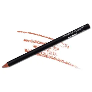 Mineralogie Natural Lip Liner - Neutral Color, Paraben-Free Makeup Tool for Defining Lips, Eyeliner & Lipliner, Cosmetic Product