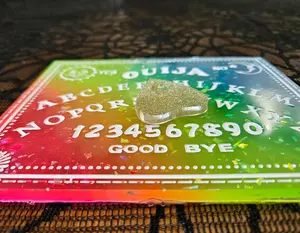 Glow In The Dark Rainbow Miniature Ouija Board Set