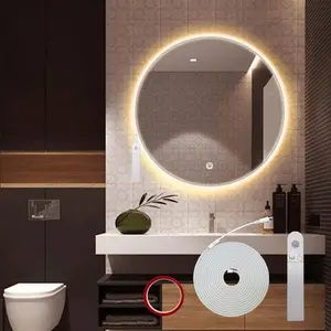 Motion-Sensor LED Strip Light, Battery Powered Neon LED Strip Light, Night Safety Light for Bedroom, Living Room & Party Vibes, Room Makeovers, Modern, Indoor Lighting