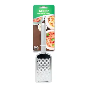 Camping Portable Stainless Steel Grater, 1 Count Kitchen Accessories Manual Grater, Kitchen Utensils, Kitchen Gadgets, Camping Kitchenware