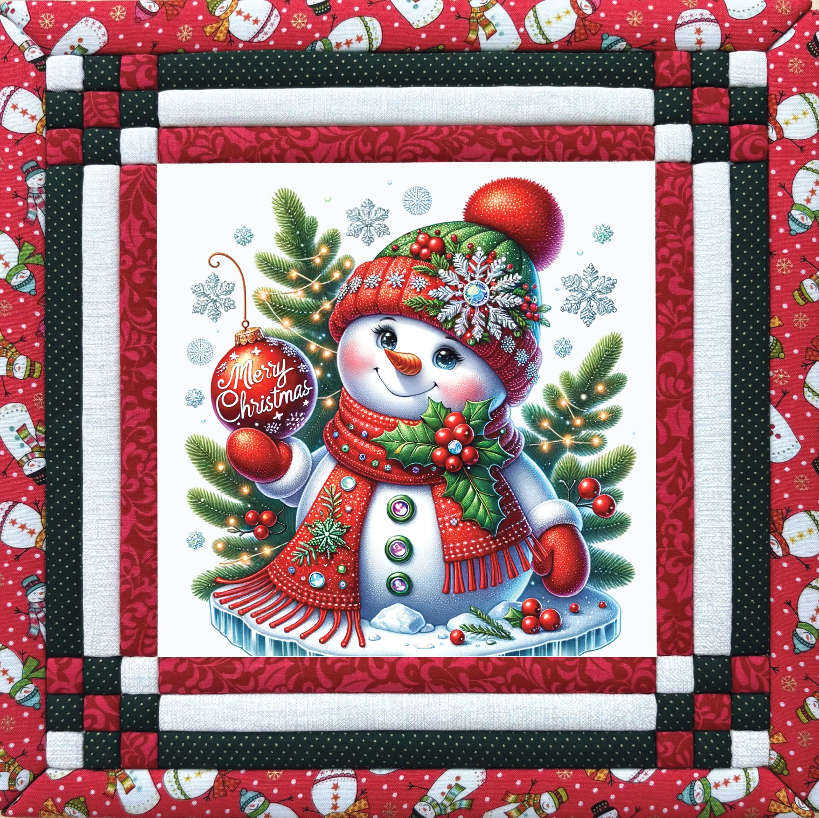 Snowman Quilt Magic Kit