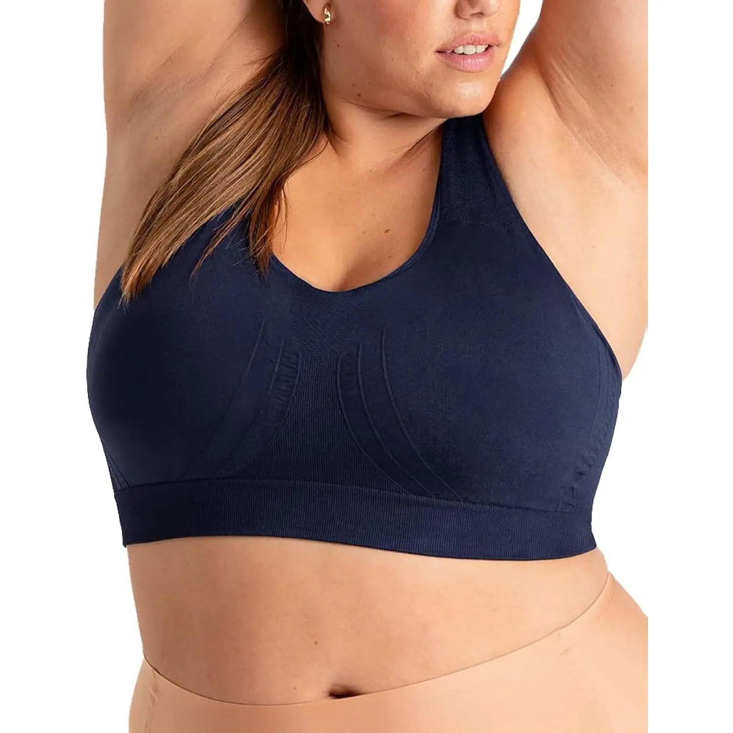 SHAPERMINT Sports Bras for Women - Workout Bras for Women, Plus Size Sports Bra, Workout Tops for Women High Support