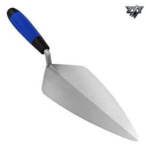 72-259 11-Inch Narrow London Brick Trowel, Carbon Steel Blade with Comfort Grip Handle, Masonry Tool for Brick Block Stone Construction