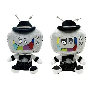 Cute TV Head Plush Toy Soft Stuffed Monster Doll for Young People  Gift