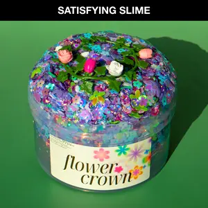 Flower Crown - OG Slimes 7 oz Sequin Bomb Slime