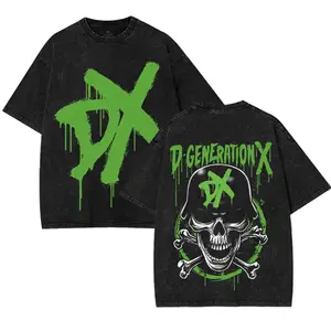 D-Generation X Shirt, D-Generation X WWE tee, Wrestling Shirt, WWE Shirt Vintage Wash Cotton Oversized T-Shirt, Graphic Tee, Gift for Fan, WWE Wrestling, Retro Graphic T-Shirts, Fabric Tops
