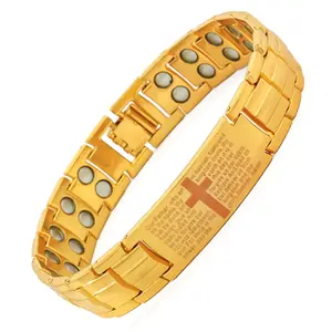 Vintage couple's bracelets, bangles, and cross pendants