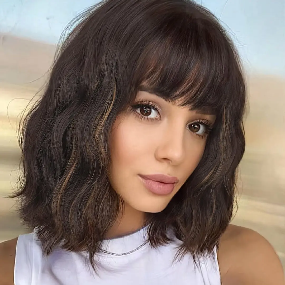 Dark Brown Mixed Blonde