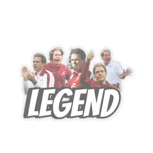 Nick Saban LEGEND stickers