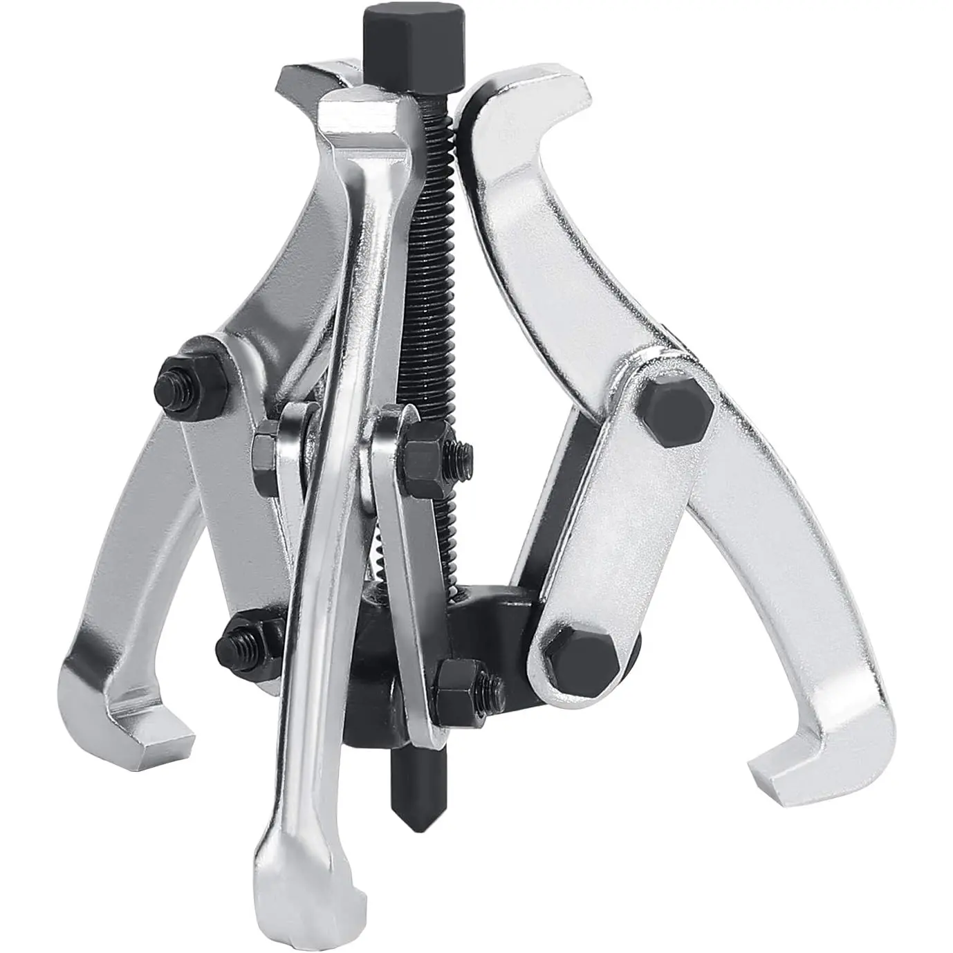 3-Inch 3-Jaw Gear Puller,  for Gears, Pulleys, Bearings and Flywheels, Fully Assembled, CR-V Steel