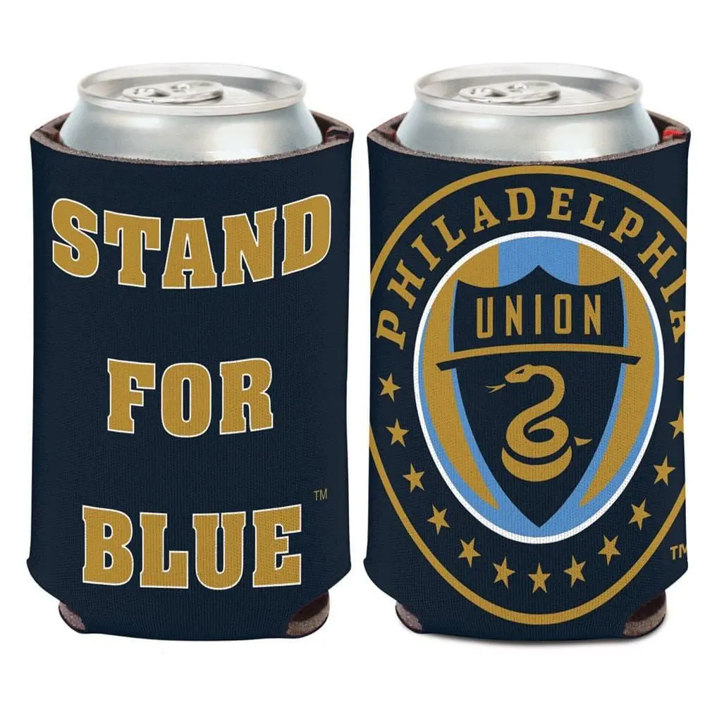 Philadelphia Union Can Cooler 12 Oz. Mls Koozie