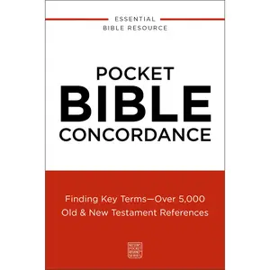 Pocket Bible Concordance: Finding Key Terms---Over 5,000 Old and   New Testament References (Nelson’s Pocket Reference Series) by Thomas Nelson [Paperback Book]