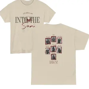 Into The Sun Lyrics Shirt, Kpop World Tour Tee, Gift for Fans I3L ACH