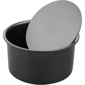 Round Cake Pan, Nonstick 6-Inch with Removable Loose Bottom Chiffon Bakeware