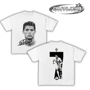 Big Face Ronaldo T-Shirt, CR7 Vintage Tee, Unisex Soccer Shirt, Gift For Soccer Fan, Sweatshirt, Graphic Tee for Men & Women