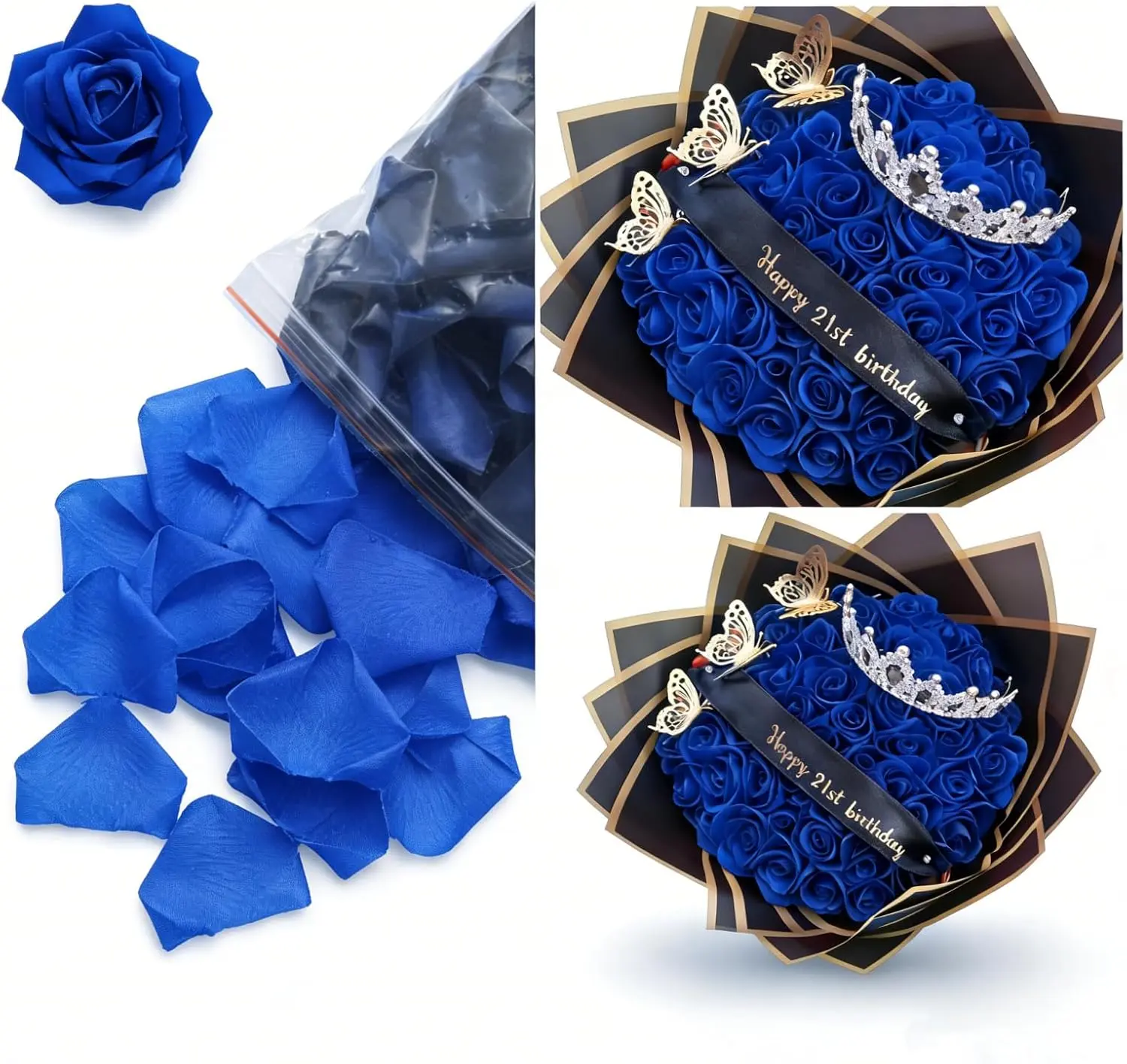 Simplify Your DIY! 116Pcs Half-Finished Satin Rose Petals. an Economical & Time-Saving Choice for Creating Eternal Flowers for Wedding Decorations,Diy Floral Arrangements Diy Bouquets,floral