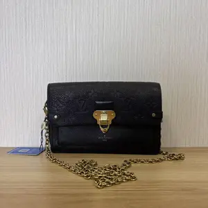 Pre-owned Louis Vuitton LV Vavin Chain Wallet Monogram Empreinte
