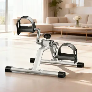 Mini Exercise Bike for Seniors & Home Fitness – Adjustable Resistance Pedal Exerciser for Arm/Leg Recovery Training, Portable Under Desk Workout Equipment treadmills