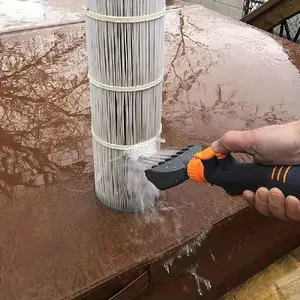 Pool Spa Filter Cartridge Cleaner, Pool Cartridge Filter Cleaner, Swimming Pool Filter Cleaning Tool, Garden Supplies