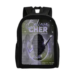 Cher-Backpacks for Girls, Cute School Backpack, Aesthetic Bookbag for Teens, Lightweight Classic Backpack for Travel, Work, Picnic A-5