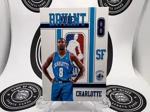 Kobe Bryant “What If” Hornets Logoman Patch Card – Limited Edition